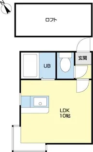 サンテラス東札幌【206号室】の間取り