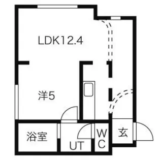 Belleza (ベレッサ)【4階】の間取り