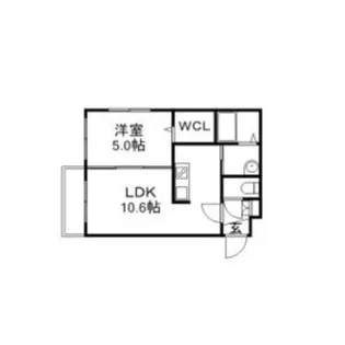GFEEL(ジーフィール)【4階】の間取り