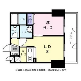 ビッグパレス南12条 【1202号室】の間取り