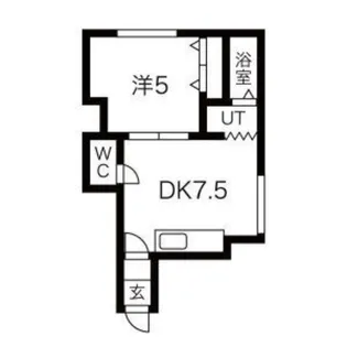 チェリーハイツ南郷【103号室】の間取り