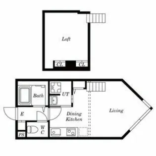 アルジャンテ平岸【5階】の間取り