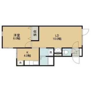 プラティーク東札幌【402号室】の間取り