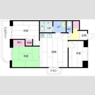 Gramercy Sapporo【1006号室】の間取り