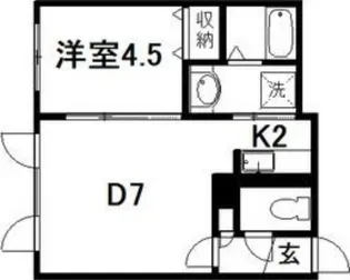 フォレスト本郷10【3階】の間取り