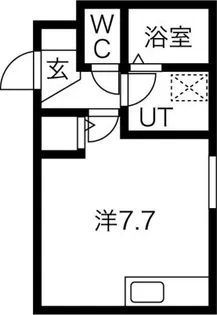 カレッジサイドいくね【303号室】の間取り