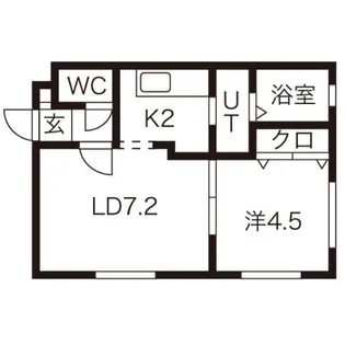 シンセリティ栄通【3階】の間取り