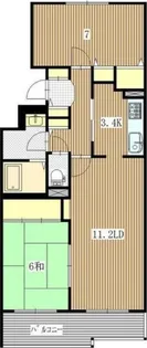 エテル513【1階】の間取り