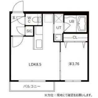 FERIO月寒中央(フェリオ月寒中央)【4階】の間取り