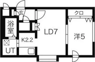 平岸アペリオ【2階】の間取り
