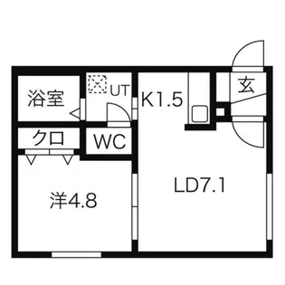 Pomme et Soleil(ポム ソレイユ)【4階】の間取り
