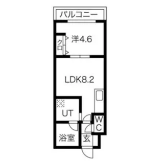 Monaco【2階】の間取り