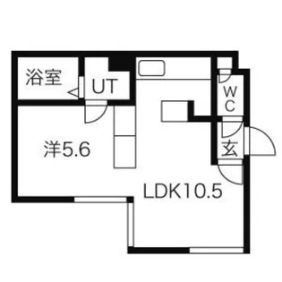 ノルド フューメ【401号室】の間取り