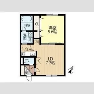 SOLEIL2.6【1階】の間取り