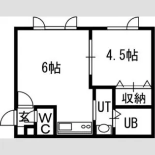 リッチタウン栄通弐番館【201号室】の間取り