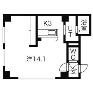 コーポ翔【201号室】の間取り