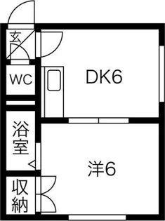 プログレスビル【2階】の間取り