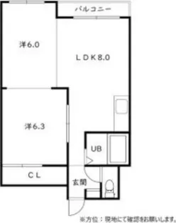 TAKOU.BLD【2階】の間取り