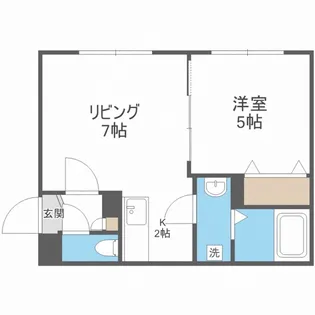 プルメリア栄通【403号室】の間取り