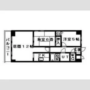 マイン中島公園【6階】の間取り