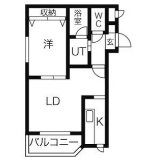 ビッコロ上町【2階】の間取り