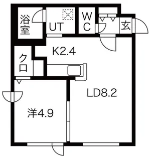 FAHRER nango (ファーラー南郷)【2階】の間取り