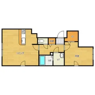 フルールメゾン【201号室】の間取り