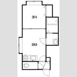 ノースキューブ【3階】の間取り