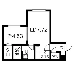アーバン福住駅前(旧AORIO FUKUZUMI)【2階】の間取り