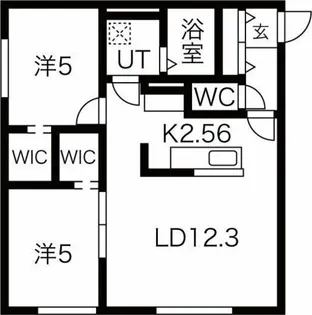 aulea(アウレア)【3階】の間取り
