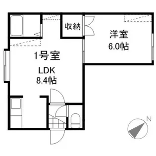 フェアリーハイム【201号室】の間取り