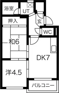 サンケンビル【302号室】の間取り