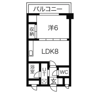 クリスタルコート【402号室】の間取り