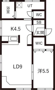 第1平岸メインハイツ【3階】の間取り