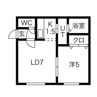 サザンヒルズ壱番館【205号室】の間取り