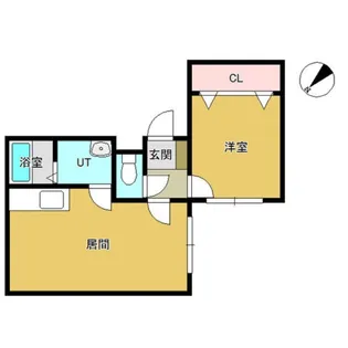 ビブレ南郷通【4階】の間取り