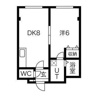 シャトー山崎【3階】の間取り