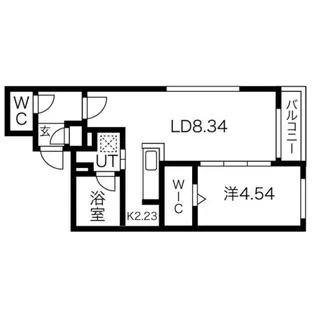癒禅 【5階】の間取り