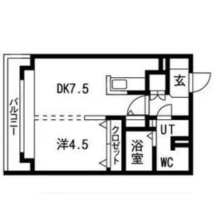 アルファコート平岸2条【3階】の間取り