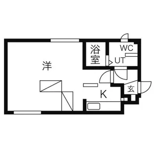 カメリア南郷【3階】の間取り