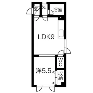 アイビーハウス美園【3階】の間取り