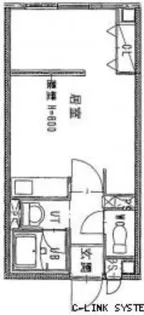 パラッツォS8【4階】の間取り