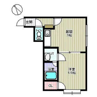 CHRYSANTHEMUM(クリサンテーム)【3階】の間取り