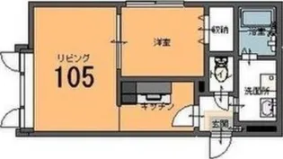 エル・ジェム月寒東【1階】の間取り