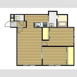 コンフォート月寒東【106号室】の間取り