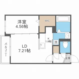 レジデンス菊水【2階】の間取り