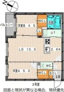 Paltir平岸(パルティール平岸)【2階】の間取り