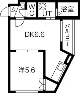 シャトーシュノンソー【402号室】の間取り
