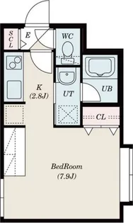アストラリス本郷通【2階】の間取り