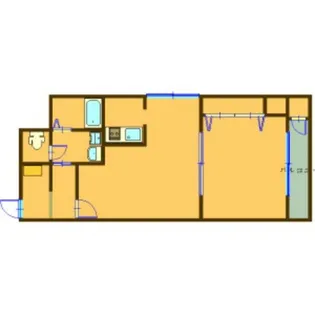 サンコート平和通【2階】の間取り